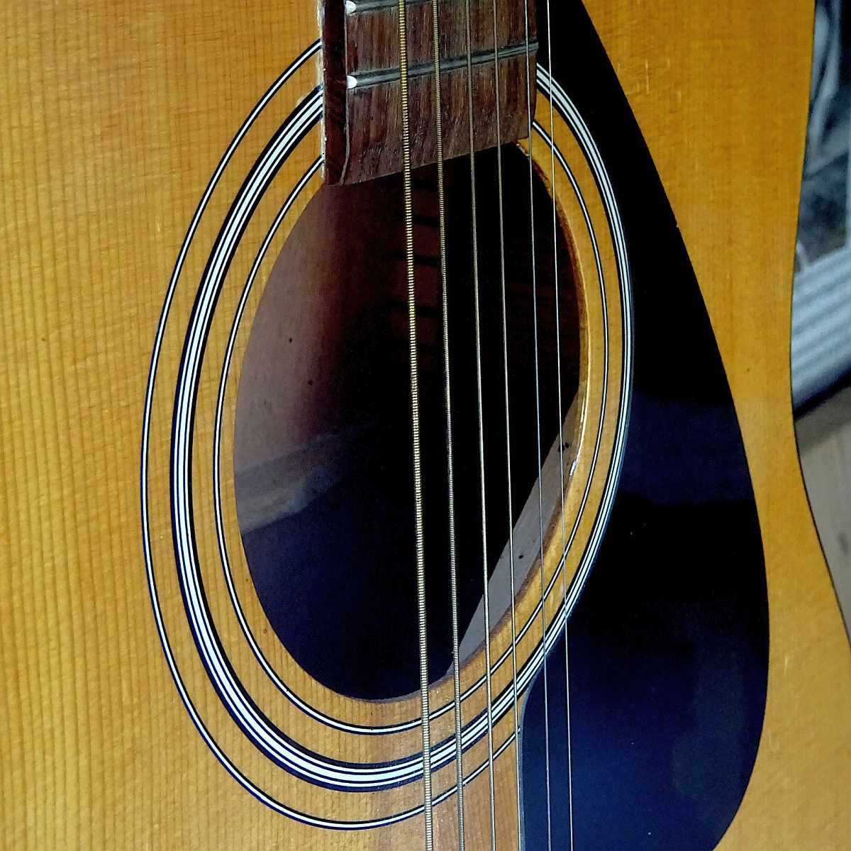 Yamaha FG-TA TransAcoustic guitar soundhole