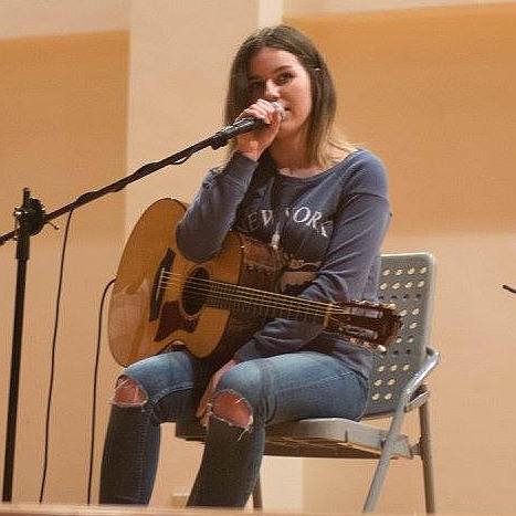 Gabriella Quevedo at an event in Taiwan.
