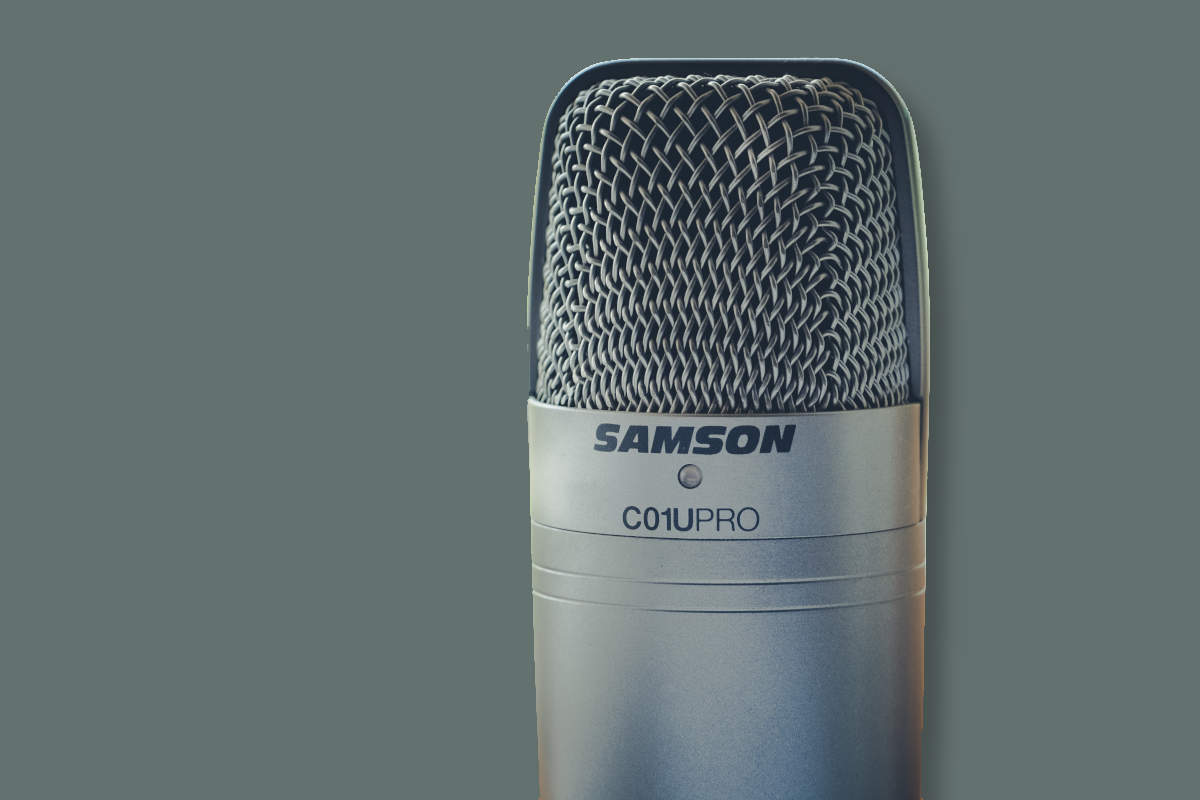 Samson C01 large diaphragm condenser microphone